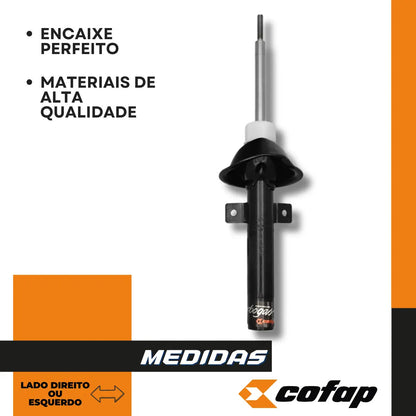 Amortecedor Dianteiro Courier 2001 2002 Original Cofap
