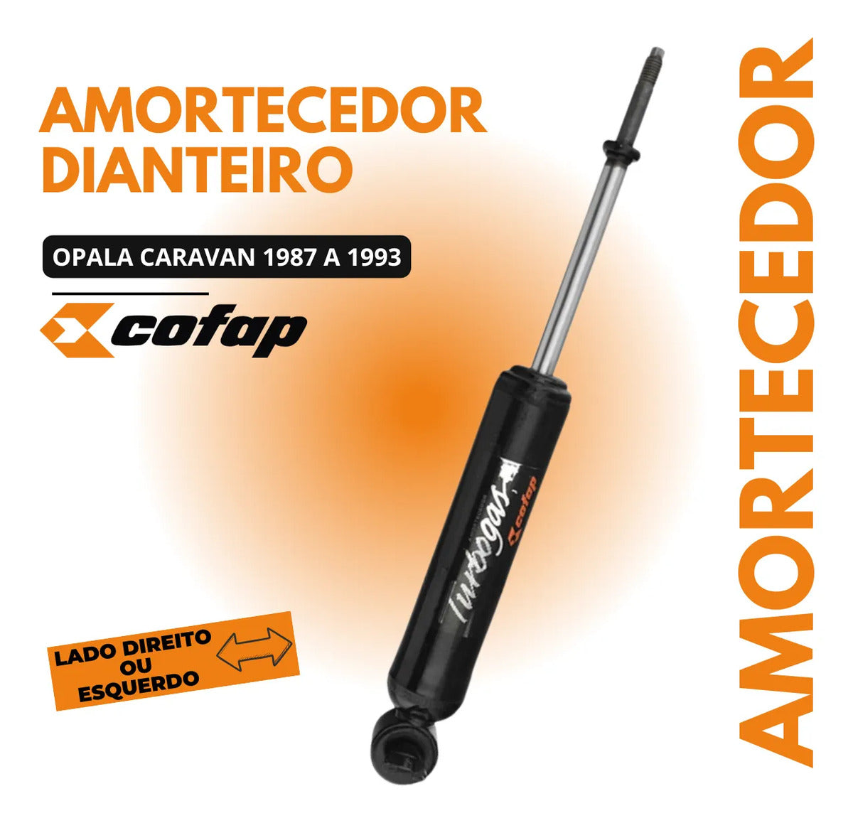 Amortecedor Dianteiro Cofap Gm Opala 1988