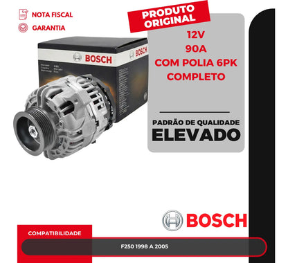 Alternador F-250 4.2 18v Diesel 1999 Á 2005 / Bosch