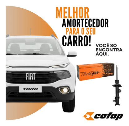 Amortecedor Dianteiro Esquerdo Toro 1.8 4x2 Cofap Turbogas