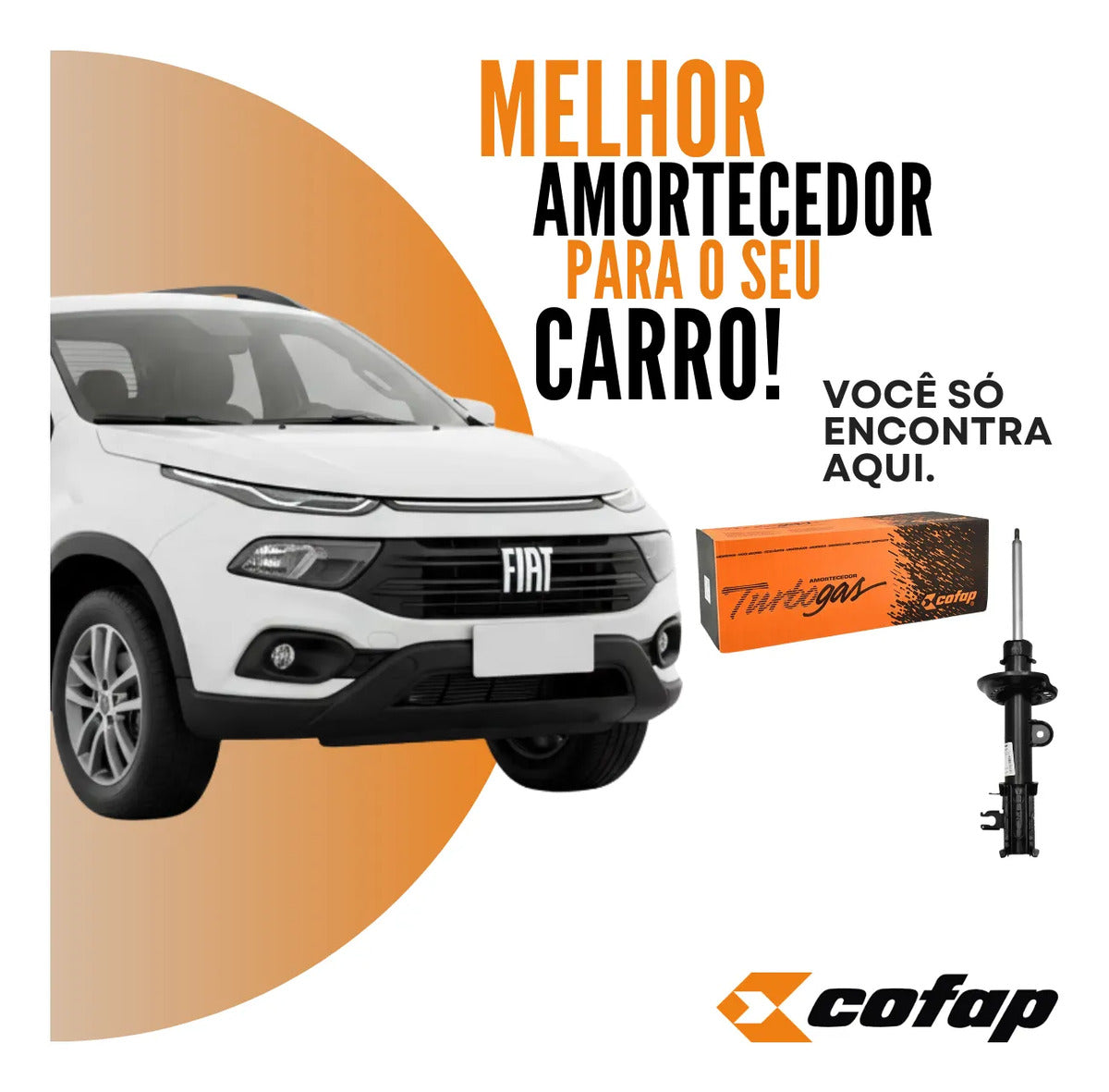Amortecedor Dianteiro Esquerdo Toro 2.0 Flex/diesel Cofap
