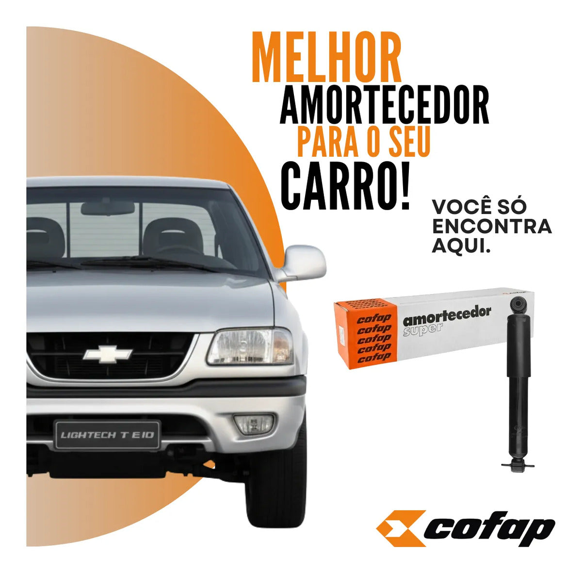 Amortecedor Dianteiro Super Cofap S10 4x2 1995 A 1999