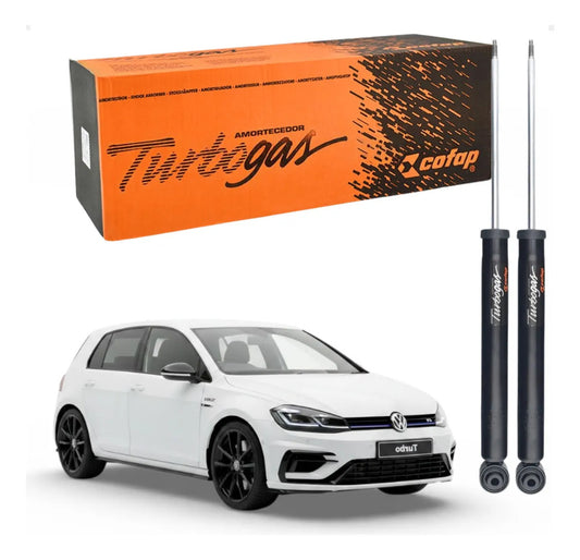 Par Amortecedor Traseiro Golf 1.0 Turbo 2016 A 2018 Cofap