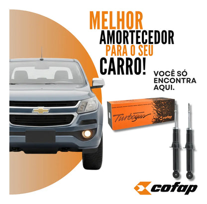 Par Amortecedor Dianteiro S10 4x4 2018 2019 Original Cofap