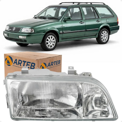 Farol Vidro Quantum Santana 1995 A 1995 Modelo Arteb