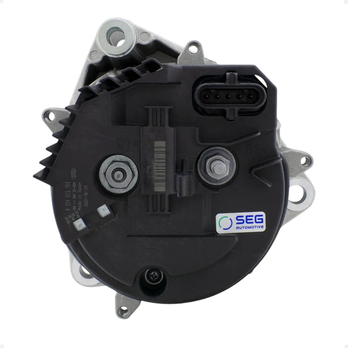 Alternador Mb Ls1938 Actros 24v 80a 1998 A 2005 Sem Polia