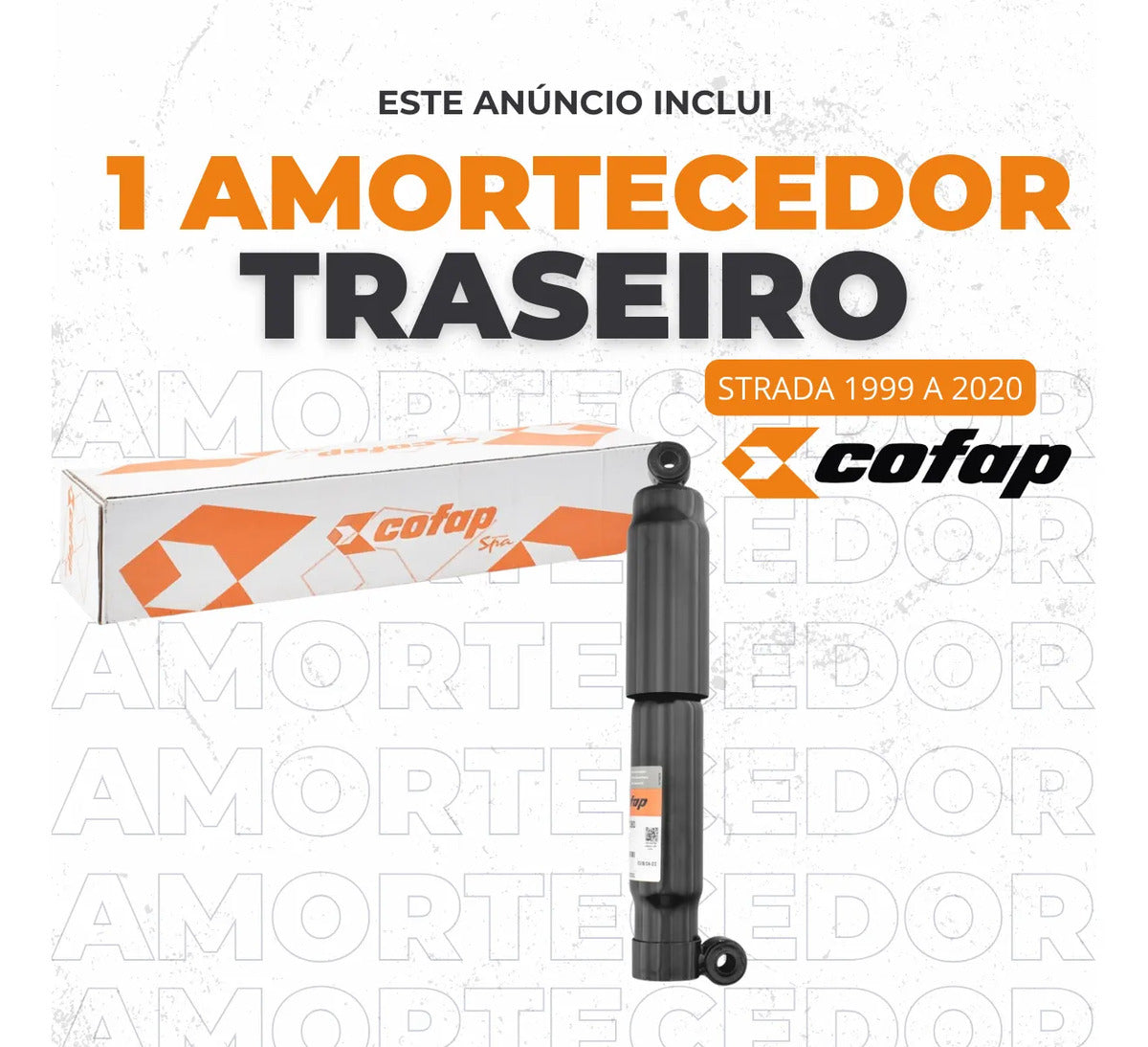 Amortecedor Traseiro Spa Strada 1999 A 2020 - Cofap