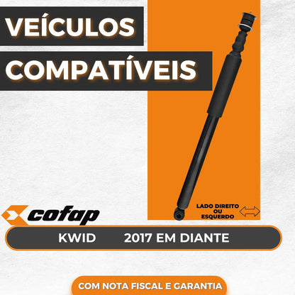Amortecedor Traseiro Kwid 1.0 12v Novo Cofap Original