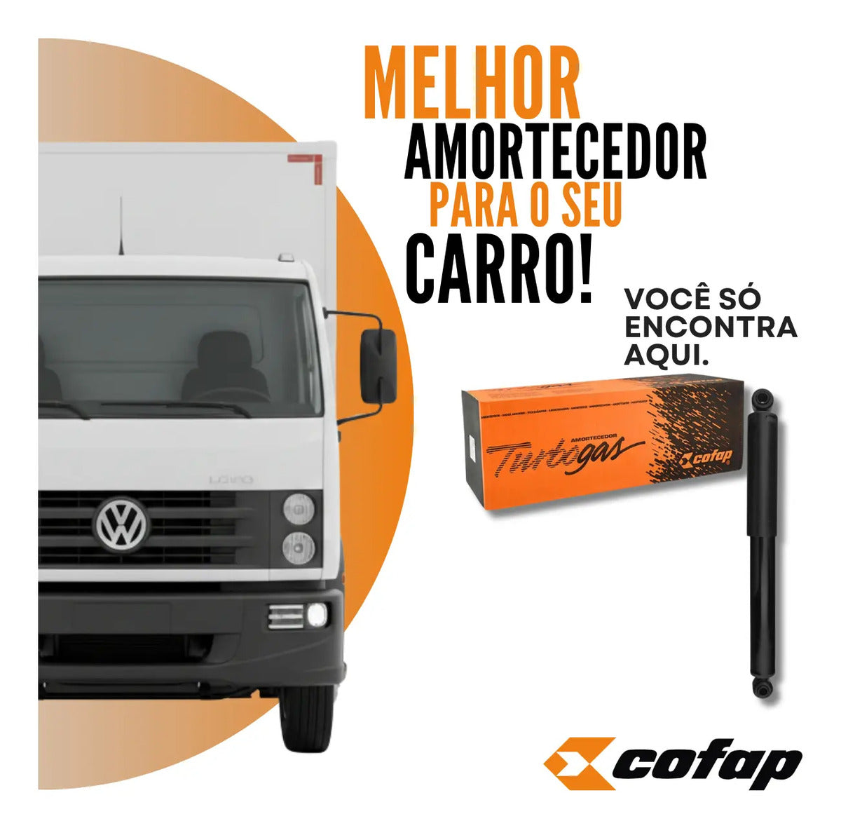 Amortecedor Traseiro Volkswagen Express Delivery Cofap
