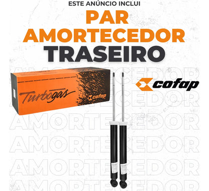 Par Amortecedor Traseiro Fiat Mobi Way 2016/.. Cofap