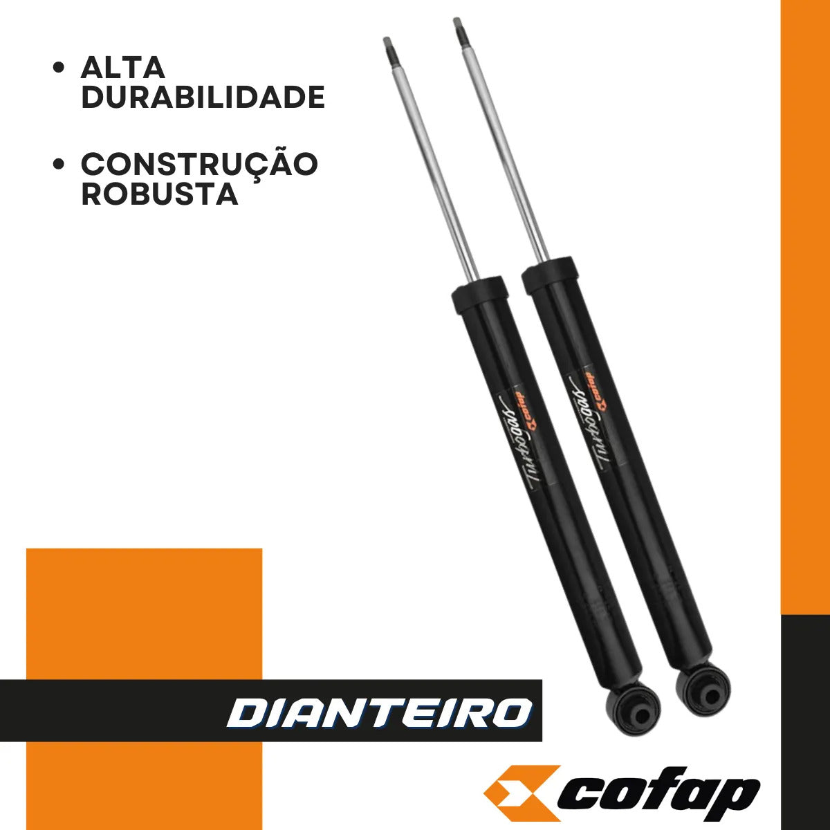Par Amortecedor Traseiro Cofap Golf Highline Confortiline
