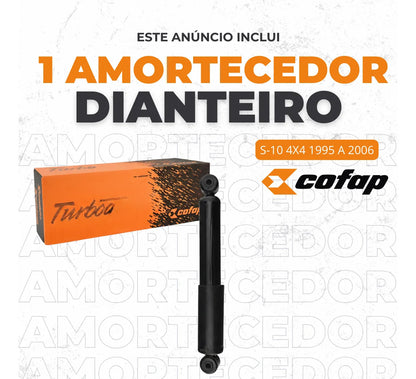 Amortecedor Dianteiro S10 4x4 1995 A 2006 Original Cofap