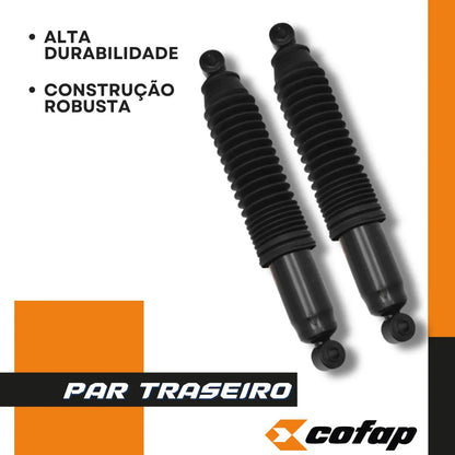 Par Amortecedor Traseiro Cofap Fiat Fiorino 1.4 8v 2013