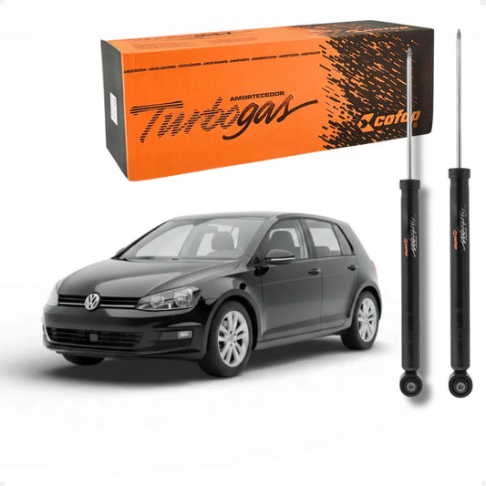 Par Amortecedor Traseiro Cofap Golf  1998 A 2013