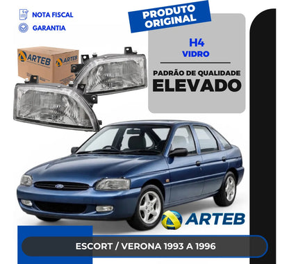 Farol Vidro Escort Verona 1993 1994 1995 1996 Arteb