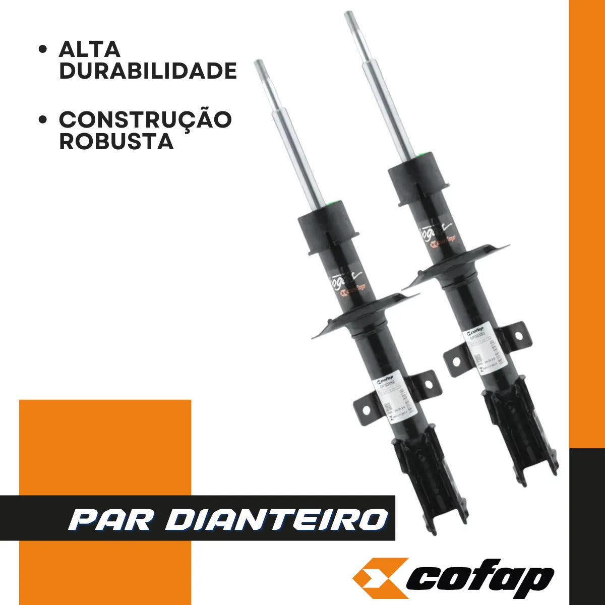 Par Amortecedor Dianteiro Cofap Palio Adventure 2008 Diante