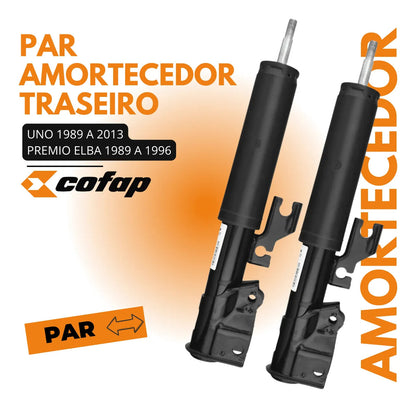 Par Amortecedor Traseiro Cofap Premio Eelba 89/96