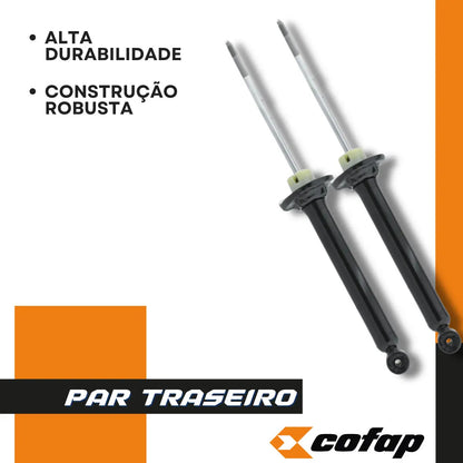 Par Amortecedores Traseiros Vw Gol Parati G2 G3 G4 Cofap