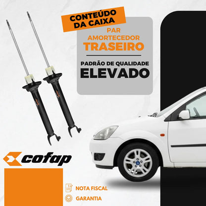 Par Amortecedor Traseiro Fiesta Street 1996 A 2006 Cofap
