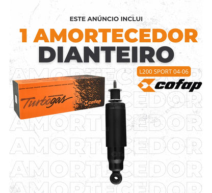 Amortecedor Dianteiro L200 Sport 2004 A 2006 Cofap Super