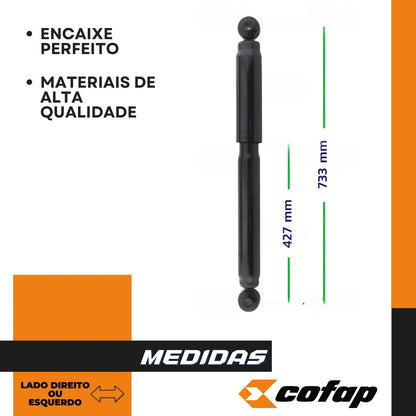 Amortecedor Traseiro Mb Atego 1419 1719 Cofap L.13754