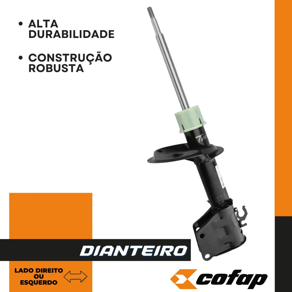 Amortecedor Dianteiro Strada 99 Até 2001 Original Cofap