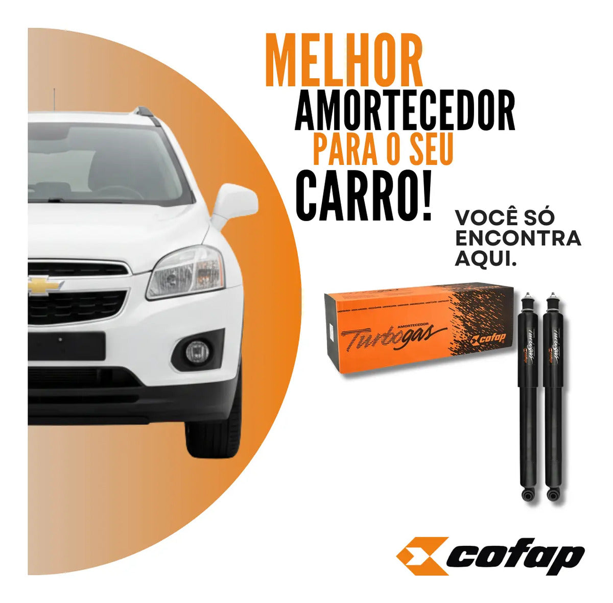 Par Amortecedores Traseiros Cofap Tracker Grand Vitara