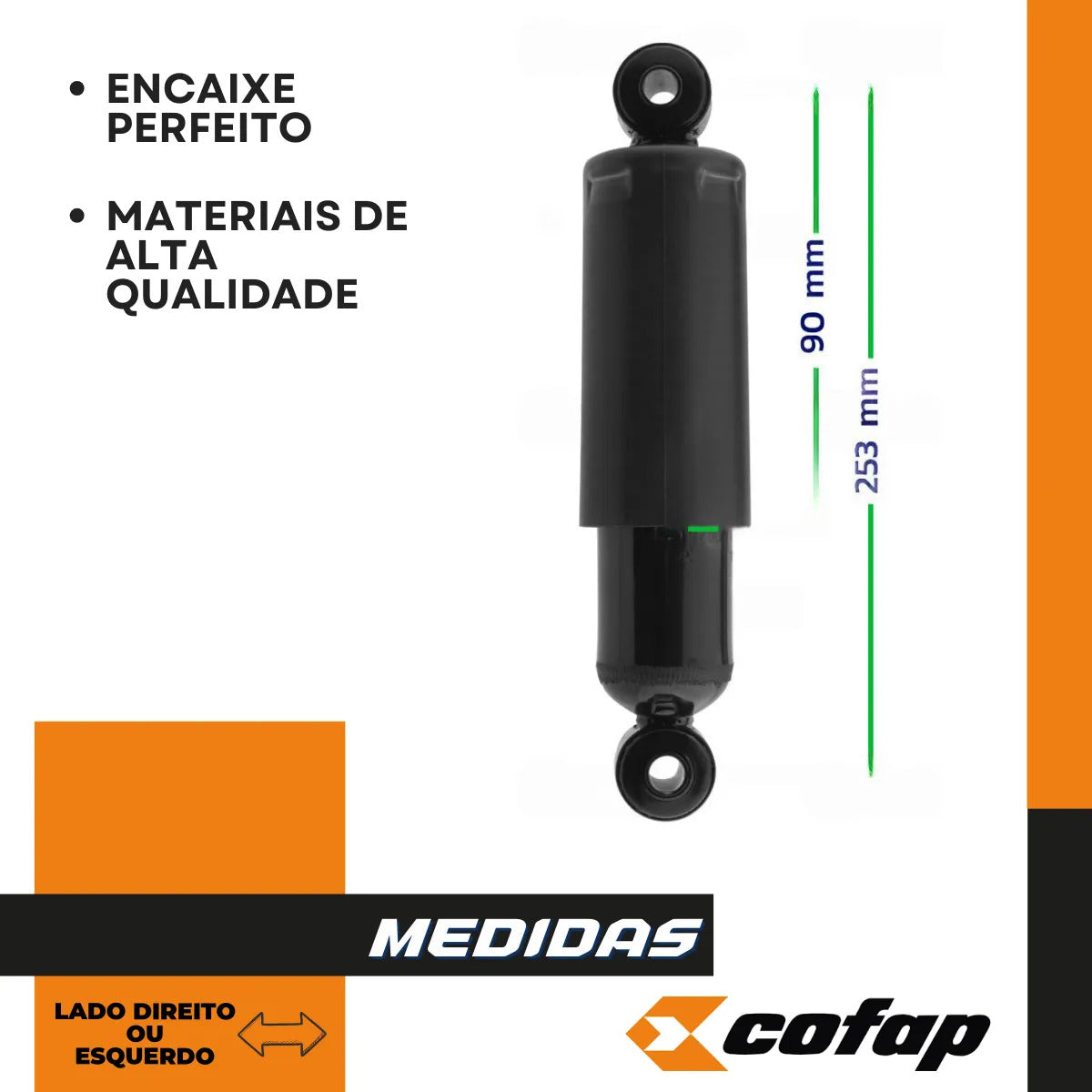 Amortecedor Dianteiro Gm D10 79 80 81 82 Original Cofap