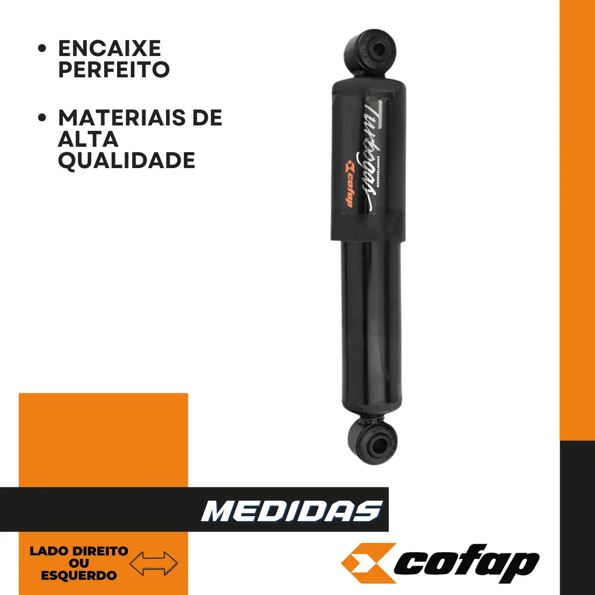 Amortecedor Traseiro Palio Weekend Locker Advent. Cofap