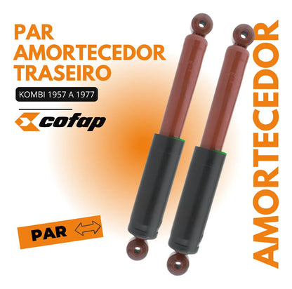 Par Amortecedor Traseiro Cofap Sb27449 Vw Kombi 1957 A 1977