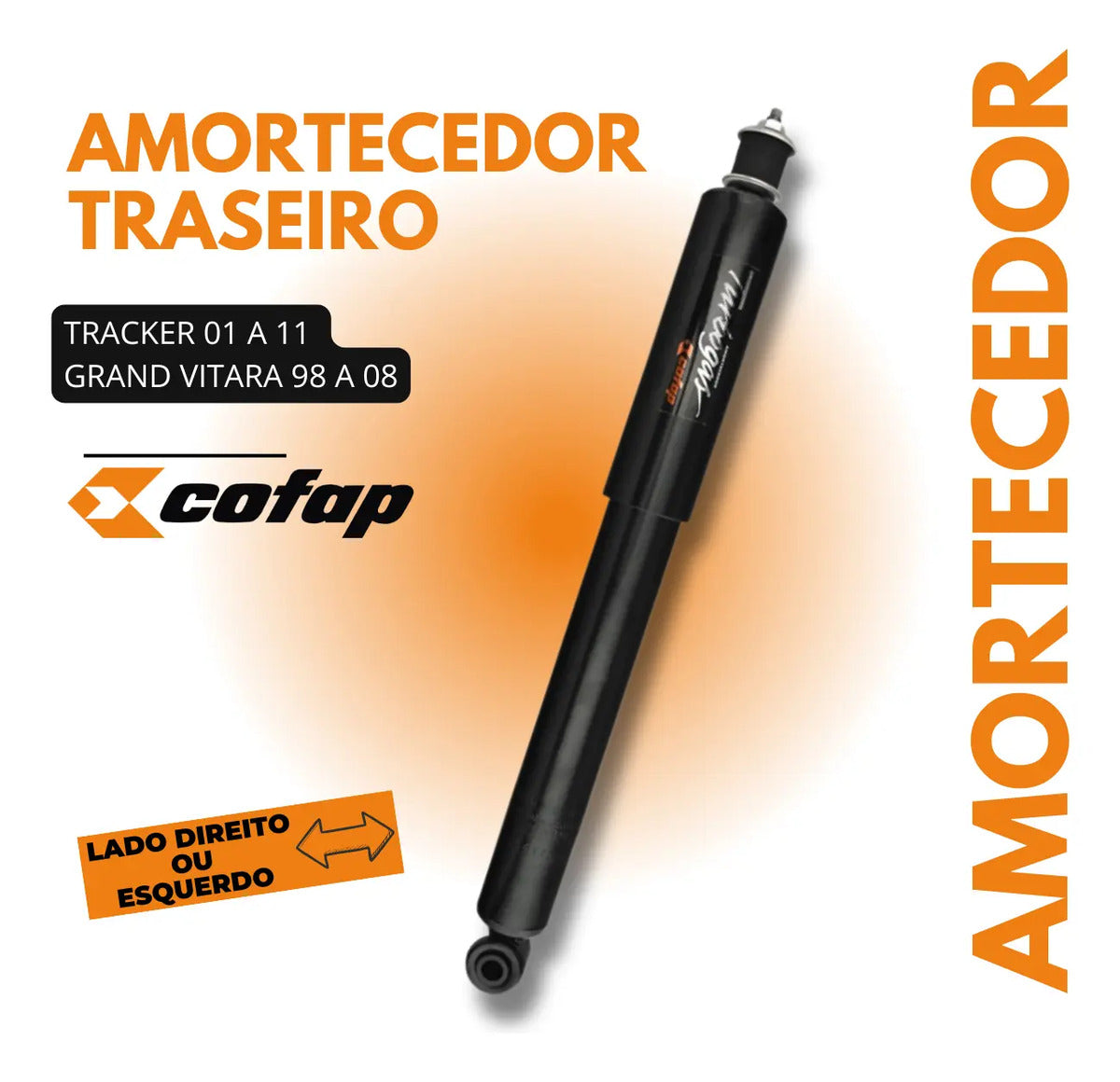 Amortecedor Traseiro Cofap Tracker Grand Vitara