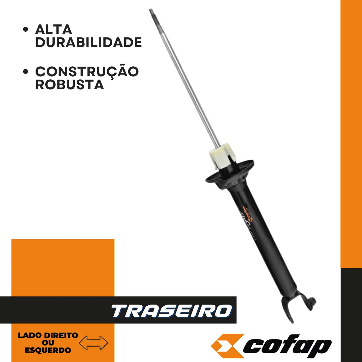Amortecedor Traseiro Fiesta Street 1996 A 2006 Cofap Gb47778