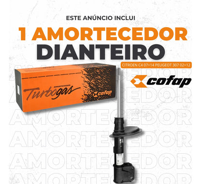 Amortecedor Dianteiro Direito 307 02-12 Cofap Gp32692