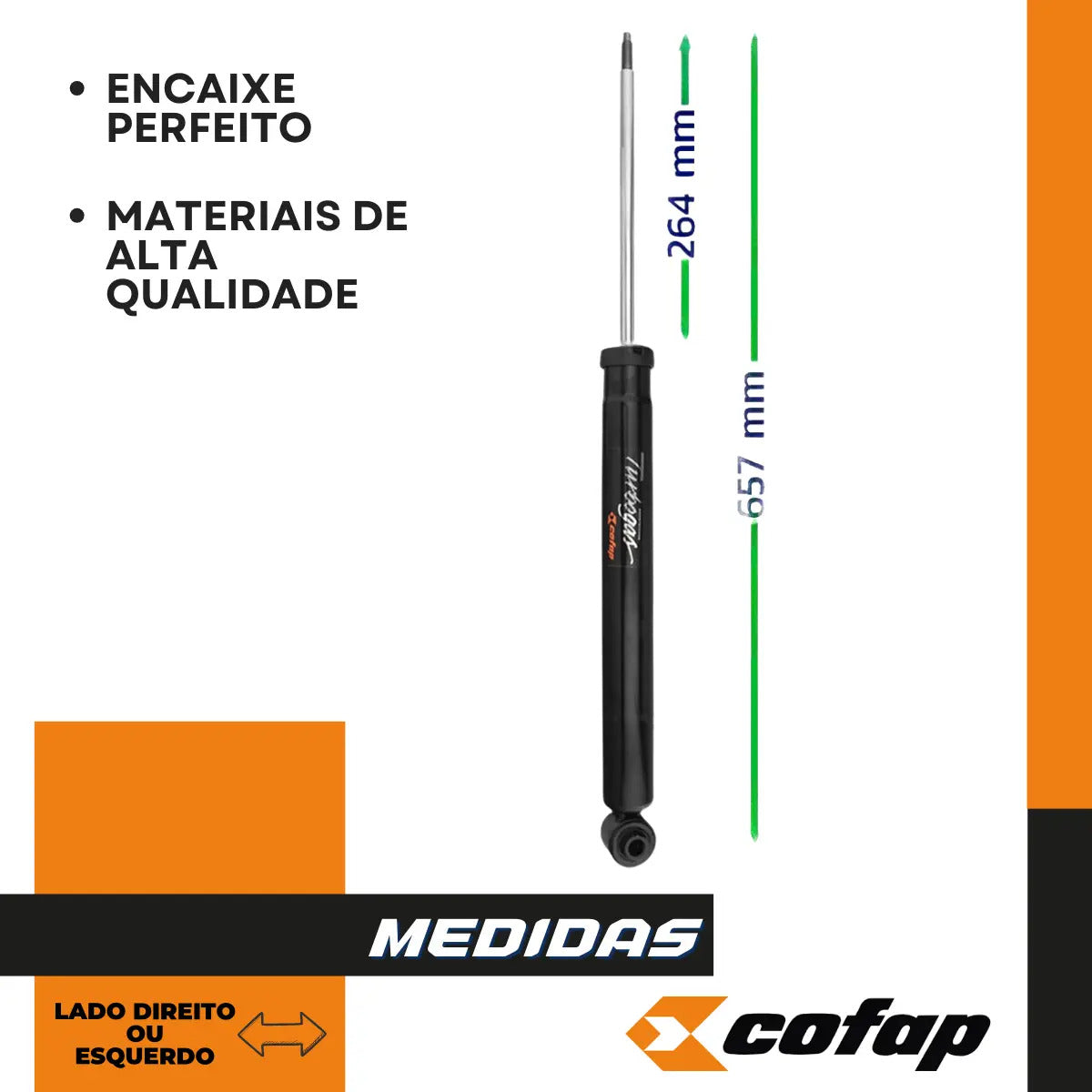 Amortecedor Traseiro Tracker 2021 2022 2023 Cofap Novo