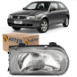 Farol Vw Gol Parati Saveiro G2 1995/2001 Máscara Cinza Arteb