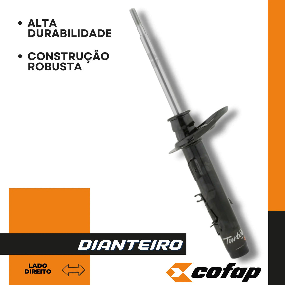 Amortecedor Dianteiro Direito 208 2013 - Cofap Gp30386