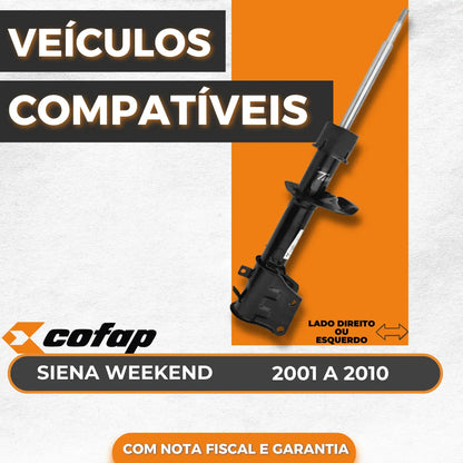 Amortecedor Dianteiro Palio Fire 2004 Original Cofap