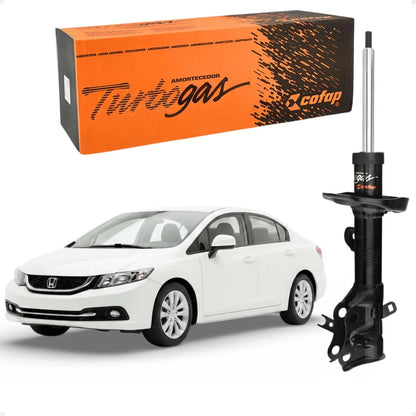 Amortecedor Dianteiro Esquerdo Honda Civic 2.0 12/16 Cofap