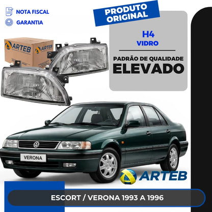 Farol Vidro Verona Escort 1993 1994 1995 1996 Arteb