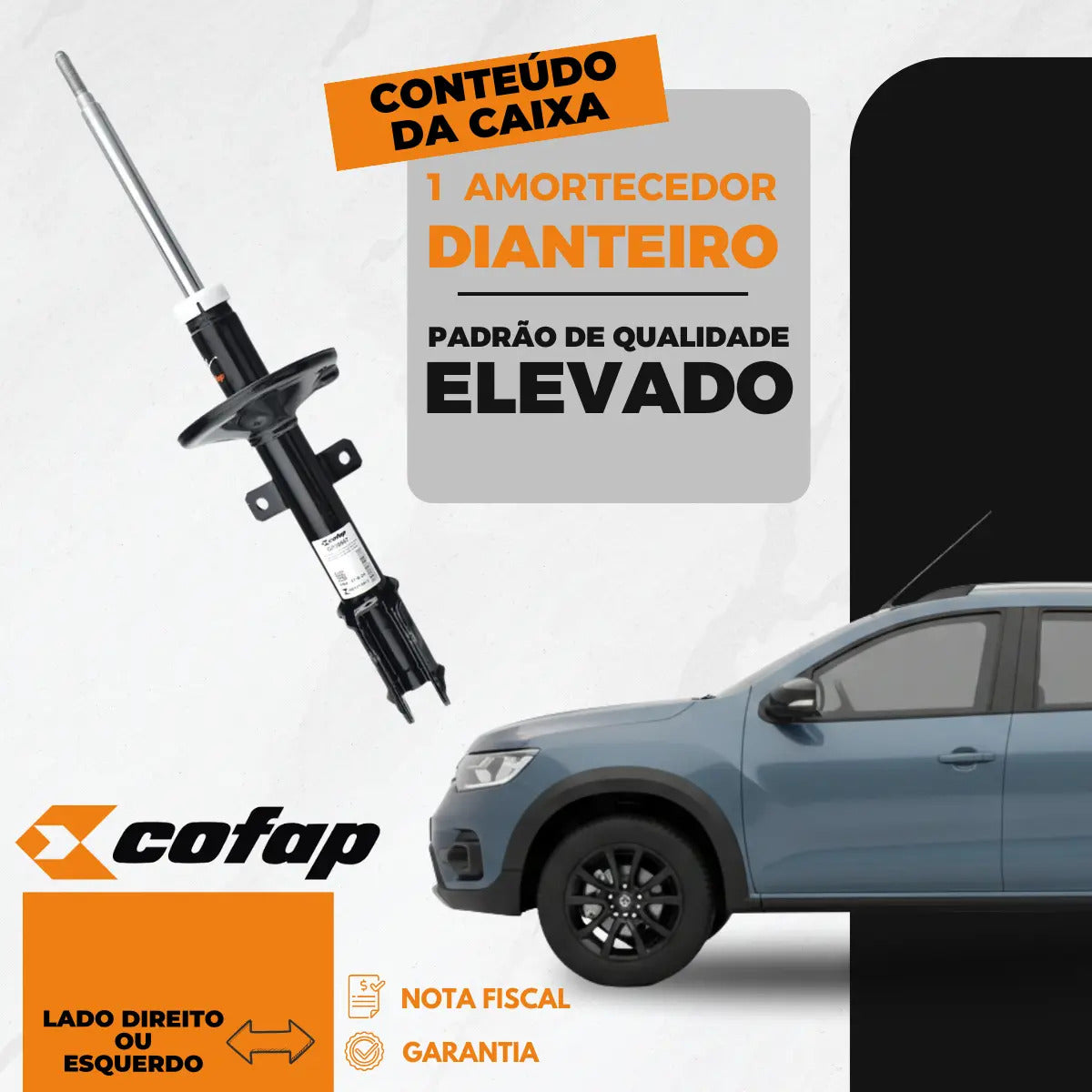 Amortecedor Dianteiro Oroch 2015/.. Cofap