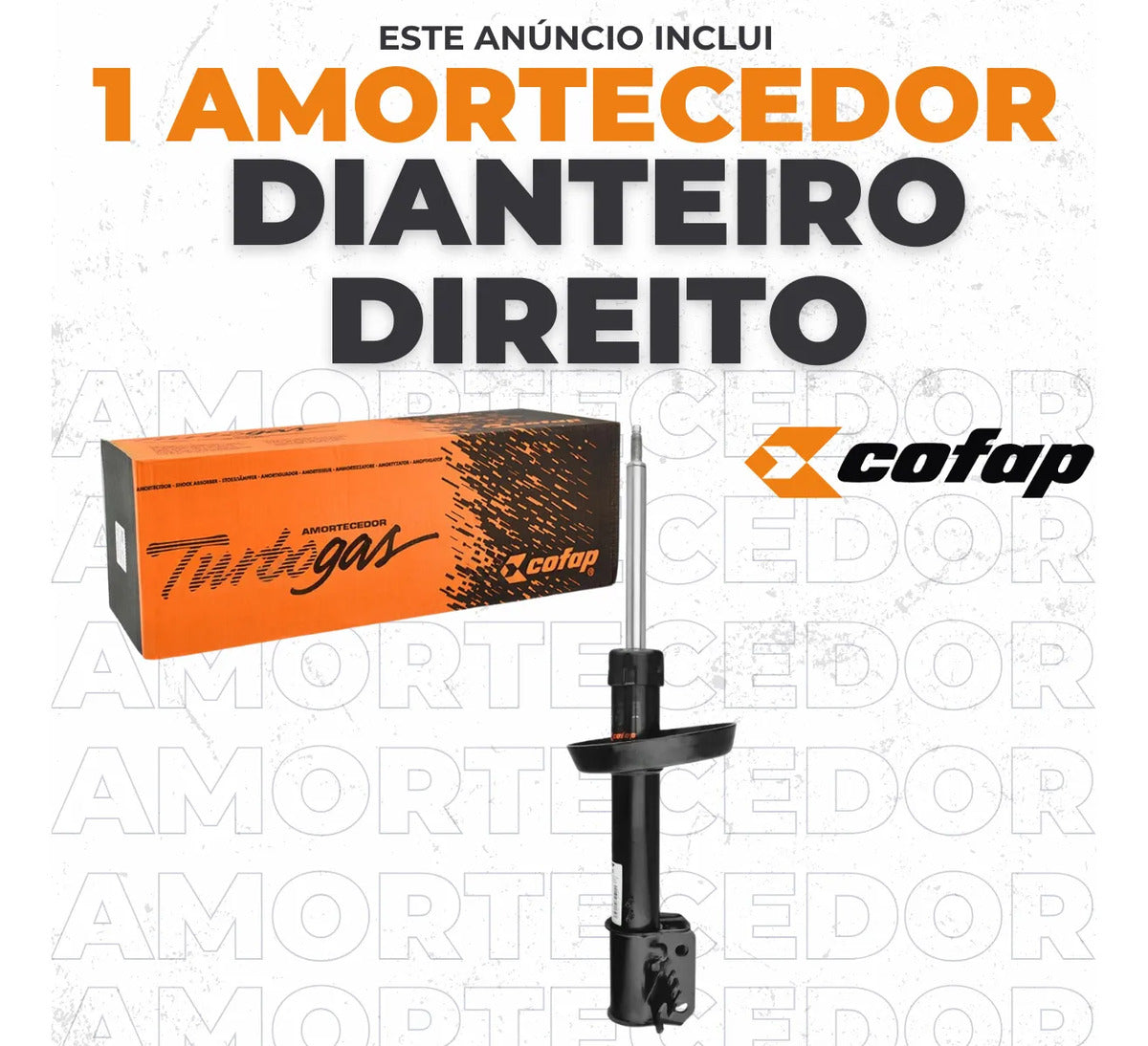 Amortecedor Direito Dianteiro Gm Vectra 1996 A 2005 Cofap
