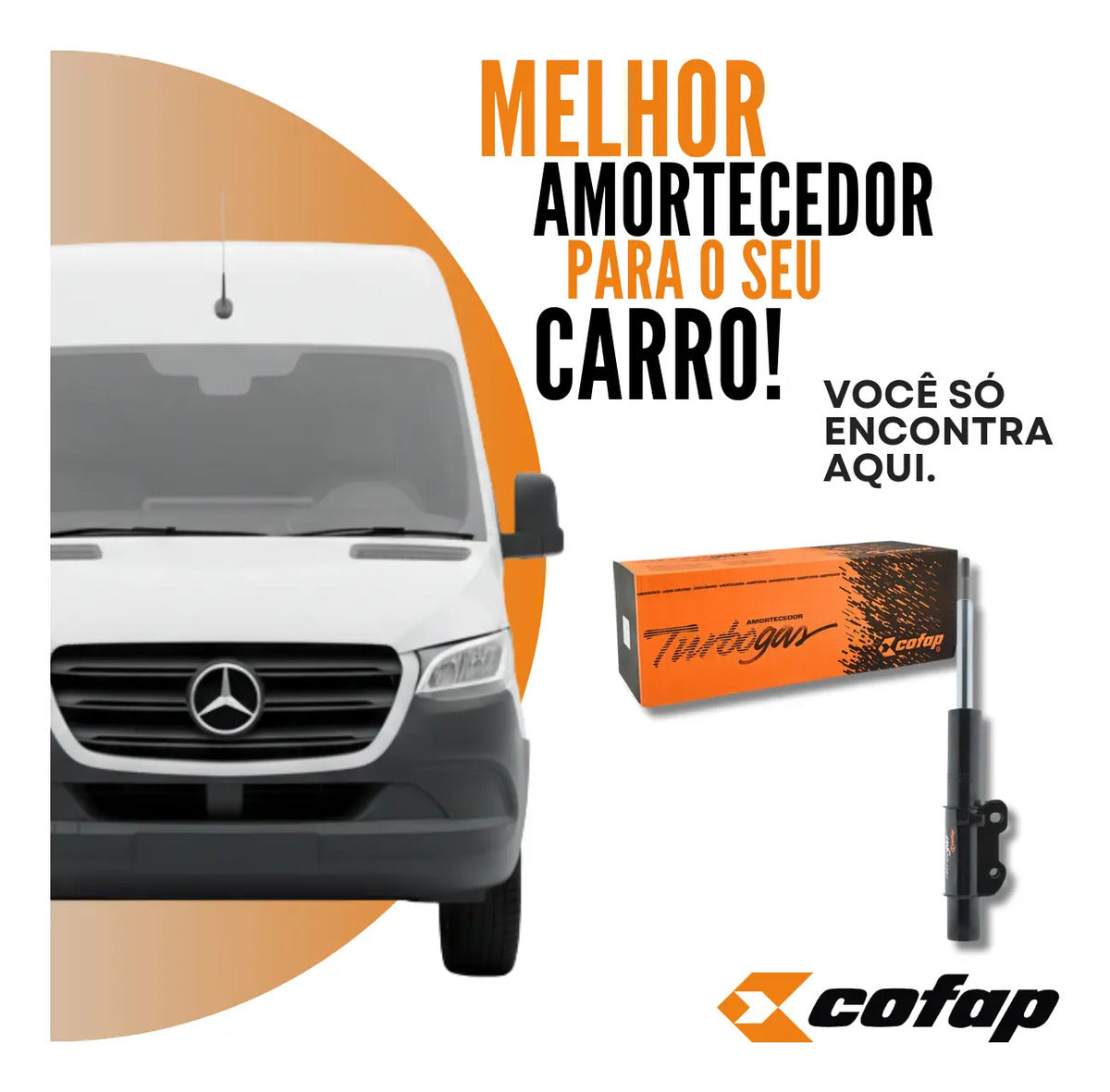 Amortecedor Dianteiro Mb Sprinter 515 2012.. Cofap