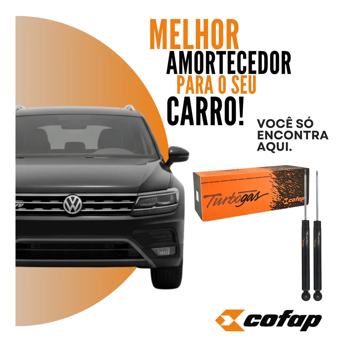 Par Amortecedor Traseiro Tiguan Allspace 1.4 2.0 Rline Cofap