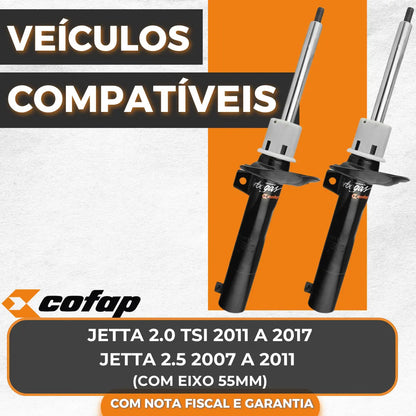 Par Amortecedor Dianteiro Jetta 1.4 Tsi 2018 2019 2020 Cofap