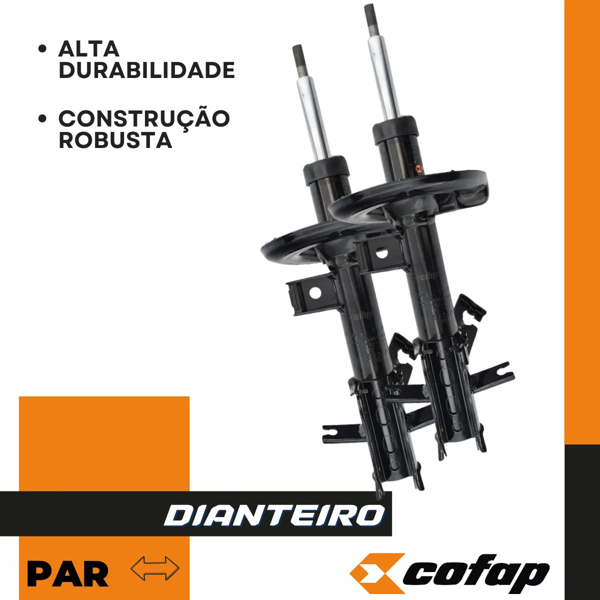 Par Amortecedor Dianteiro Sentra 2007 A 2012 - Cofap
