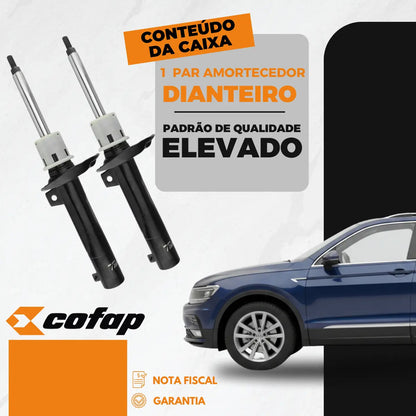 Par Amortecedor Dianteiro Tiguan 2012 Original Cofap Novo