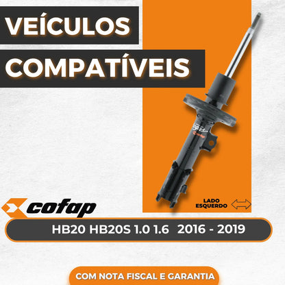 Amortecedor Dianteiro Esquerdo Hb20 2016-2019 Cofap Gp30623