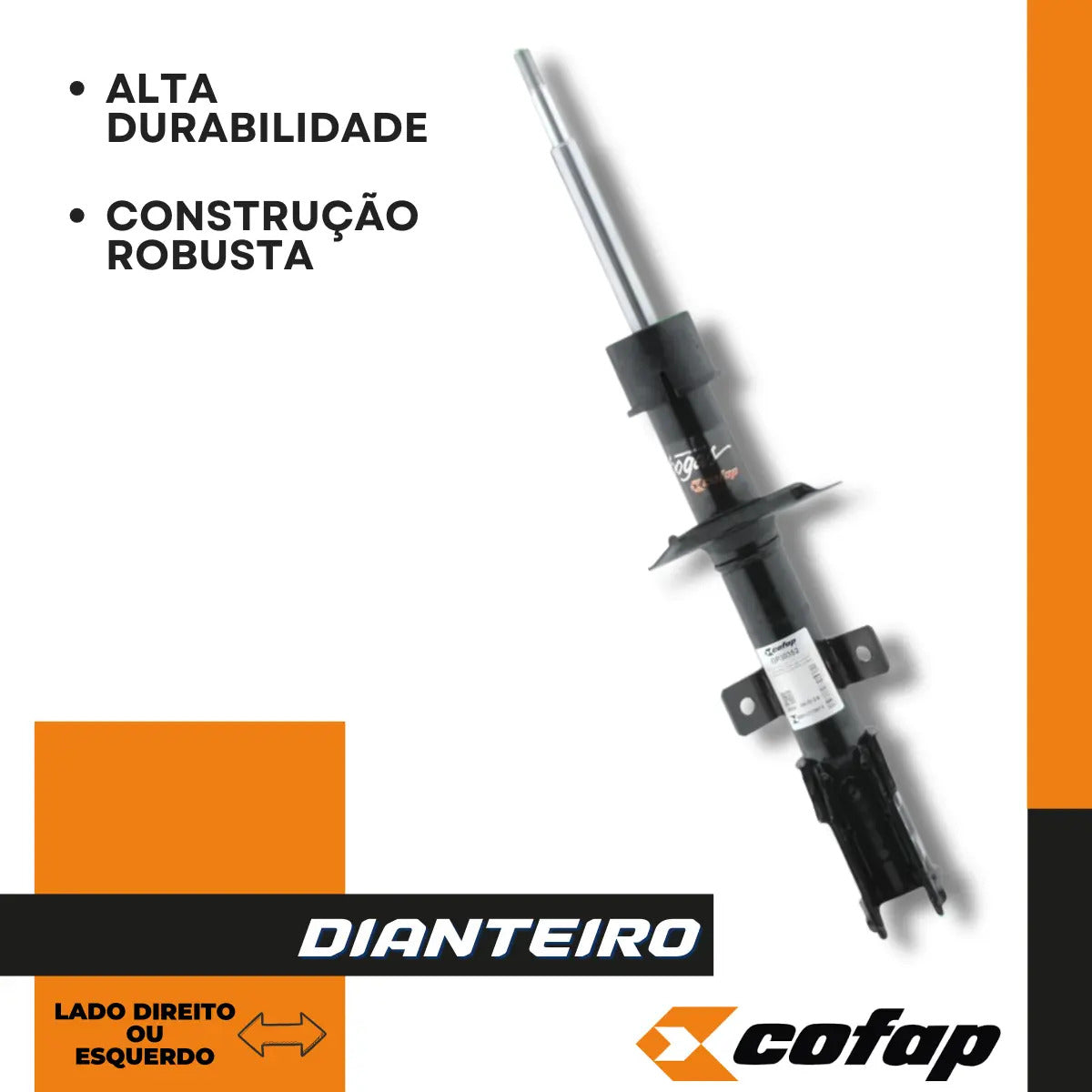 Amortecedor Dianteiro Cofap Fiat Palio Adventure 2008 Diante