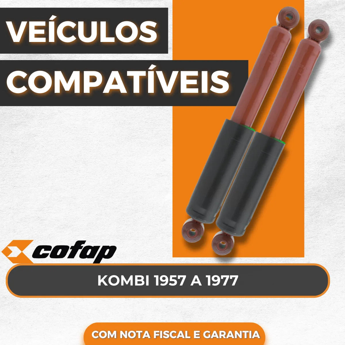 Par Amortecedor Dianteiro Kombi 1957 A 1977 - Cofap Sb27703