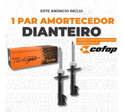 Par Amortecedor Dianteiro Fiorino 1.4 2013 - Cofap